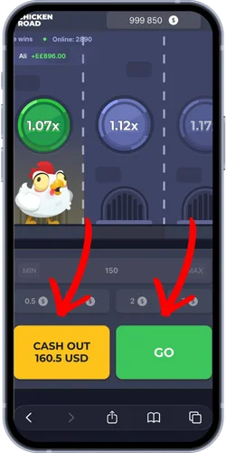 Gameplay Chicken Road